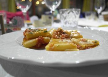 Paccheri con il salmone
