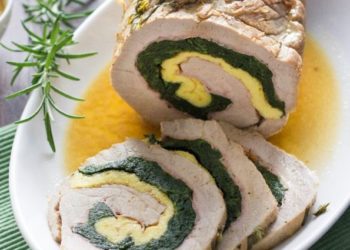 Girello con salsa di uova e prezzemolo