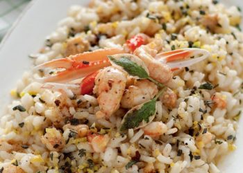 Risotto agli scampi