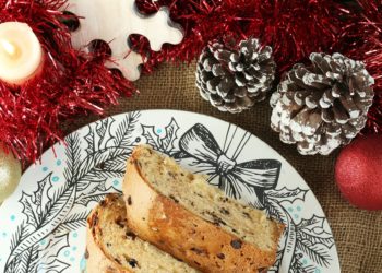 Ricetta delle bruschette di panettone al Gorgonzola e al ribes