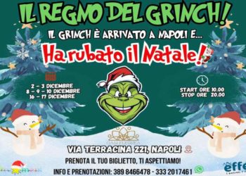 Arriva a Napoli “Il Regno del Grinch”