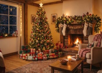 Il rifugio incantato: Trasforma la tua casa nel nido perfetto per le feste
