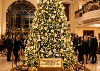 L’albero di Natale più costoso al mondo vale più di una villa a Los Angeles